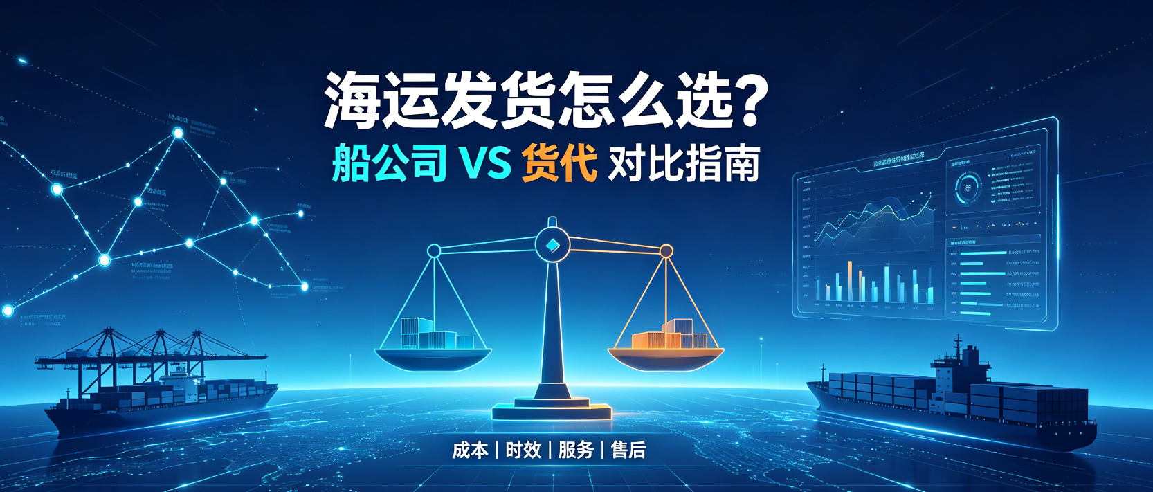 内贸海运发货选船公司还是货代？？？？？？成本、服务、售后全维度对比