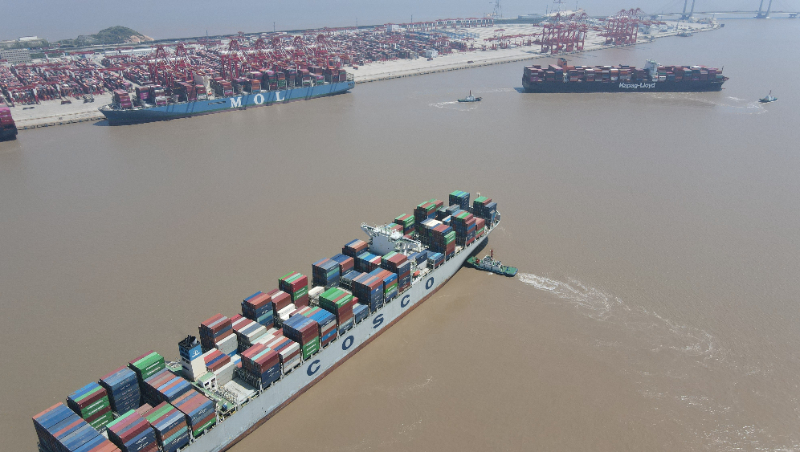 全球集装箱海运航运市场逐步进入淡季